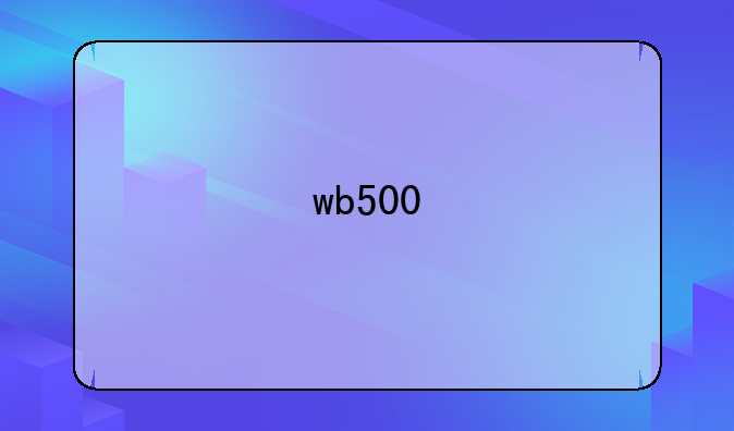 wb500