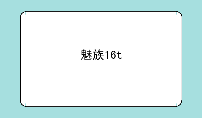 魅族16t