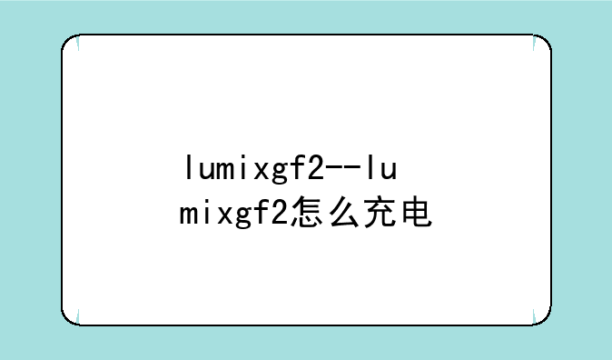 lumixgf2--lumixgf2怎么充电